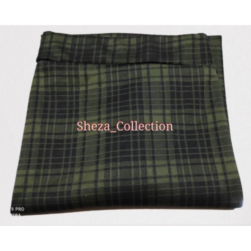 COD ROK SPAN TARTAN KOREA SIZE JUMBO / ROK TARTAN KOREA / ROK SPAN MOTIF KOTAK-KOTAK