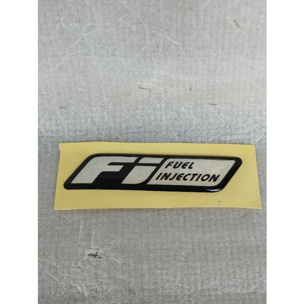 Jual Sticker Logo Fi Suzuki Address Satria Fu Fi Gsx Bandit Dll Original Shopee Indonesia