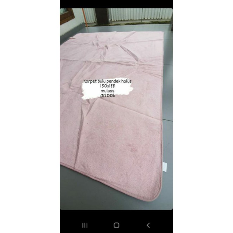 Preloved import karpet