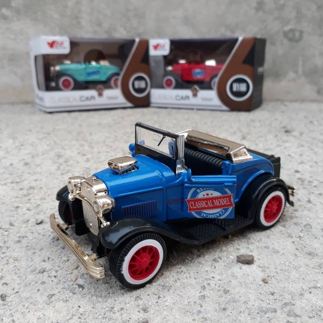 Diecast Mobil Klasik Ford - Miniatur Classic Car Antik Koleksi