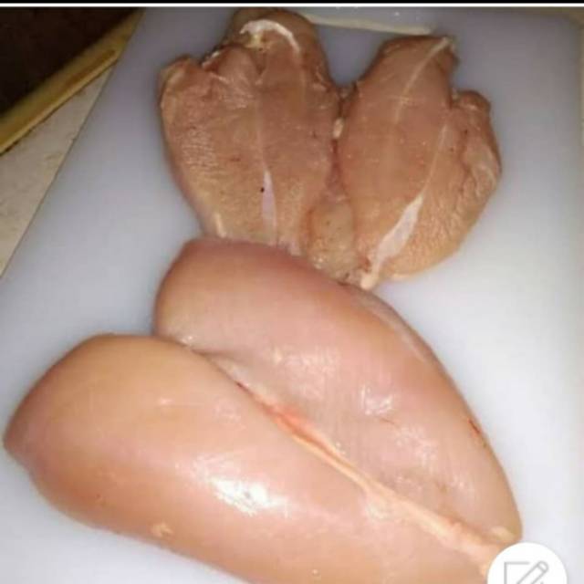 

Ay00! Dada ayam fillet tanpa kulit fresh/ frozen 1kg