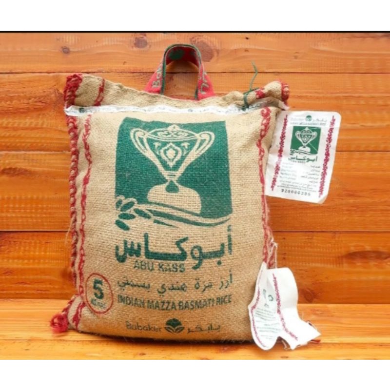 

Beras Basmati 5 kg merek Abu Kass