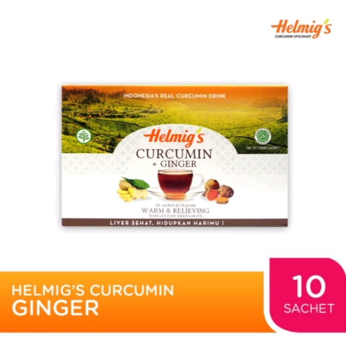 Helmig's Curcumin + Ginger 10 Sachet 18 gr