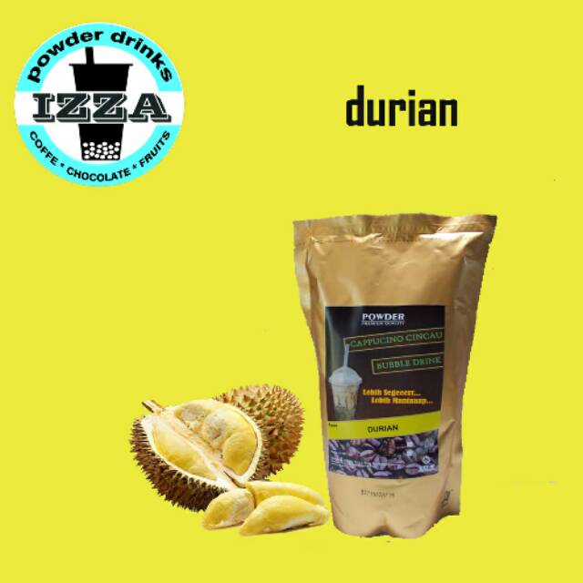 

Bubuk minuman rasa durian