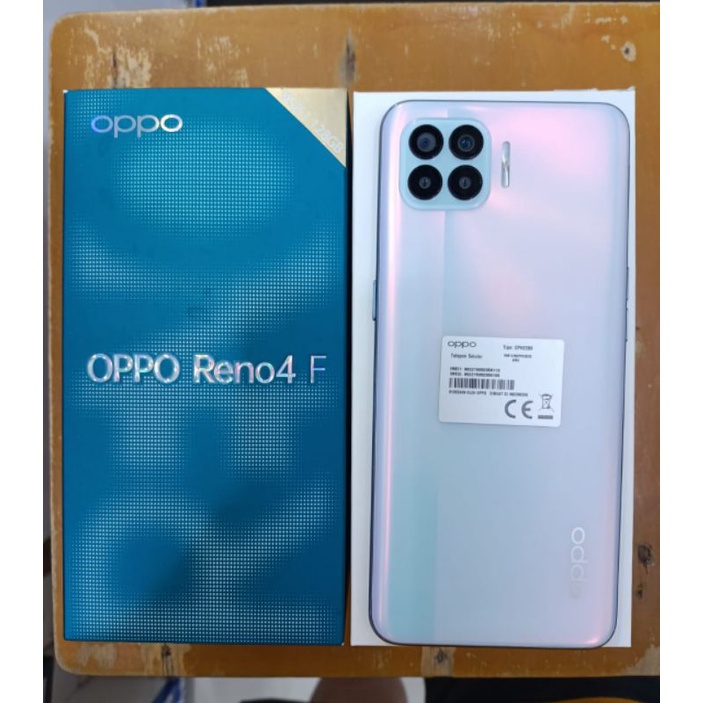 Oppo Reno 4f Ram 8/128GB second like new fullset acc original