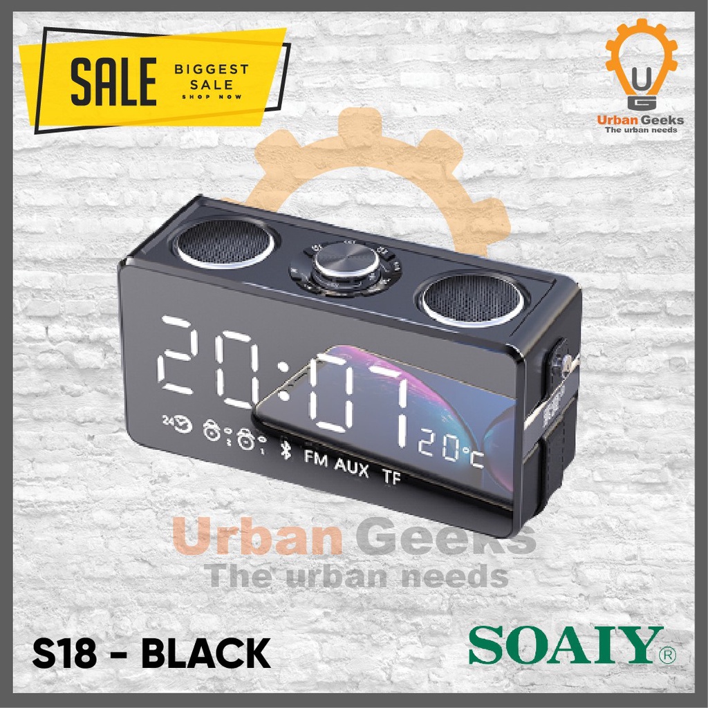 Bluetooth Speaker Portable Mini LED Display SONY ERICSSON SOAIY S18