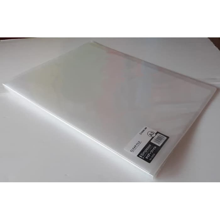 

NEW King Jim 152GA Clear Holder A3 Isi 20 Lembar - Clear / Transparant TERLARIS