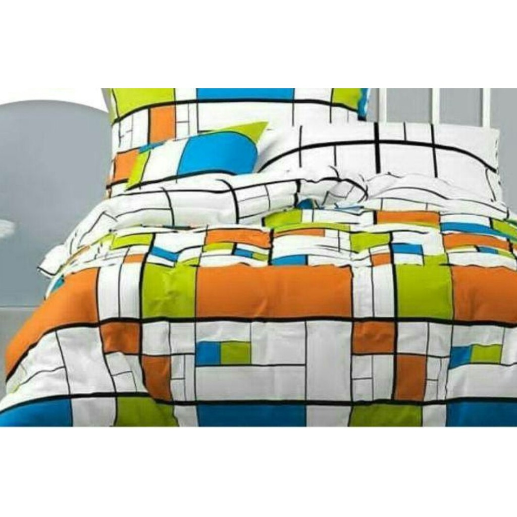 Vhepra Sprei Katun Motif Osaka