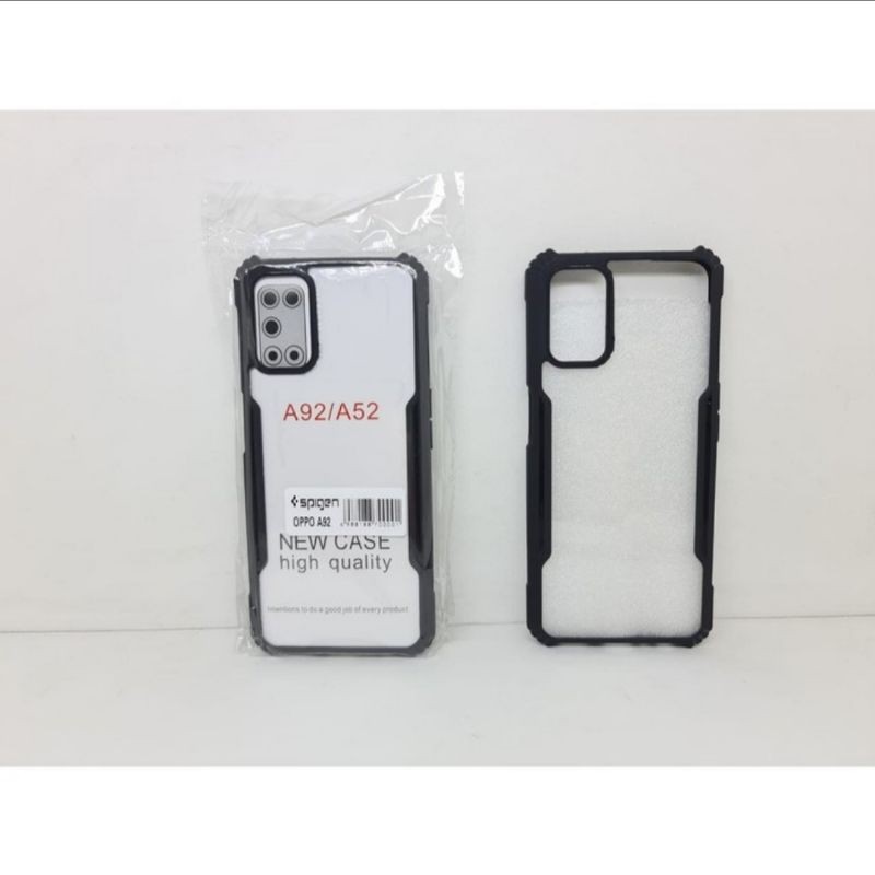 Softcase Clear Armor Bumper Transparant OPPO A52/A92 New