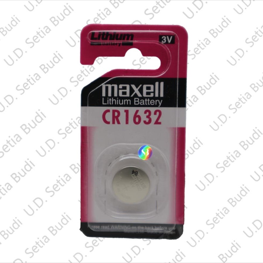 Baterai Asli Maxell CR 1632 (CR1632)