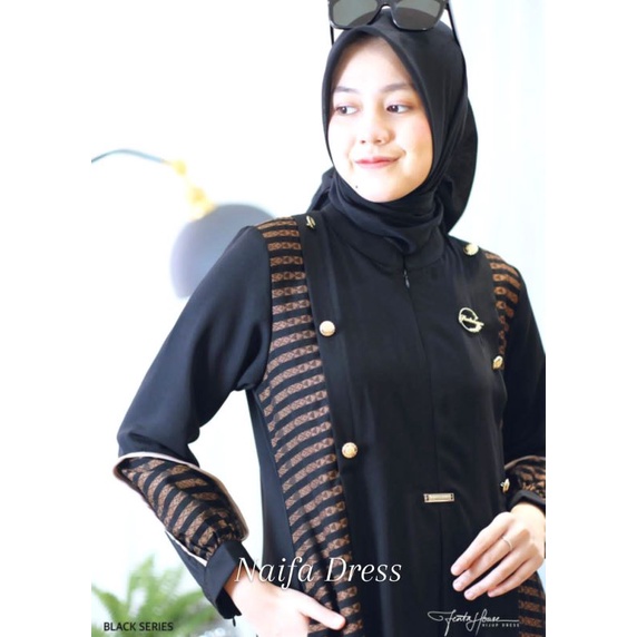 NAIFA DRESS BY FENTAHOUSE/DRESS FENTAHOUSE/DRESS TERBARU/DRESS MEWAH/DRESS VIRAL
