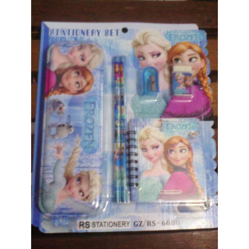

Paket Puzzle Anak - Paket Ujian - Paket Alat Tulis Study Set Frozen / Perlengkapan Alat Tulis Produk
