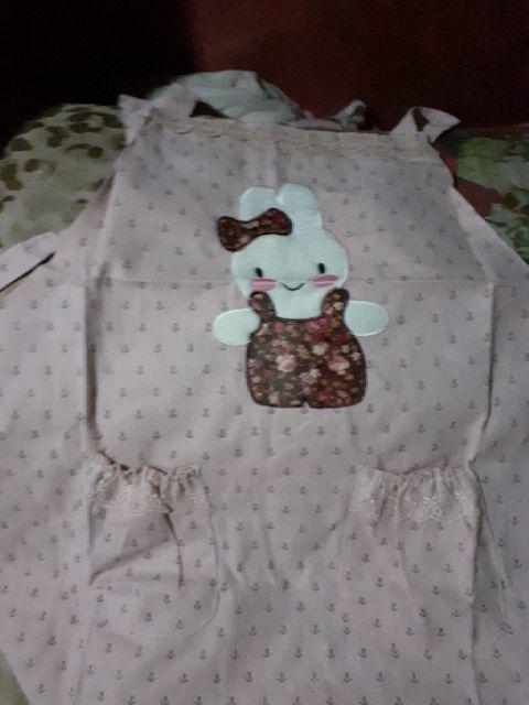 Apron Masak Karakter Lucu Levis Tebal