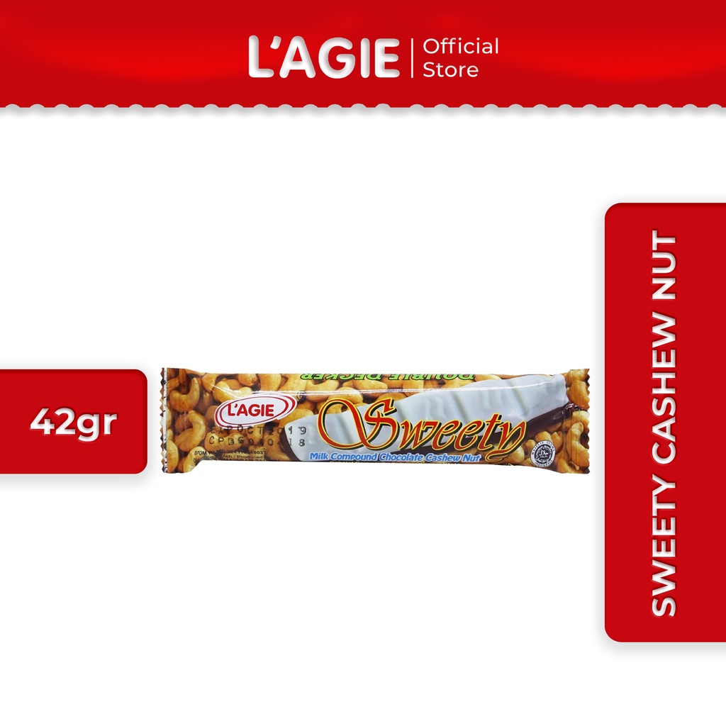 

Lagie Coklat Kacang Mete Sweety 42gr
