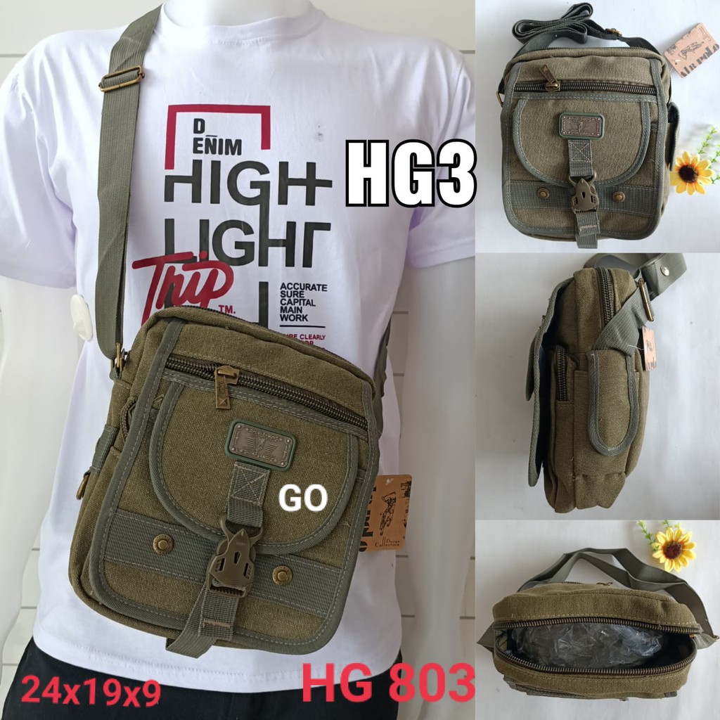 gof HG ARMY AIR POLO Tas Pria Tas Selempang Outdoor Multifungsi Stylish Original Bagus Masa Kini