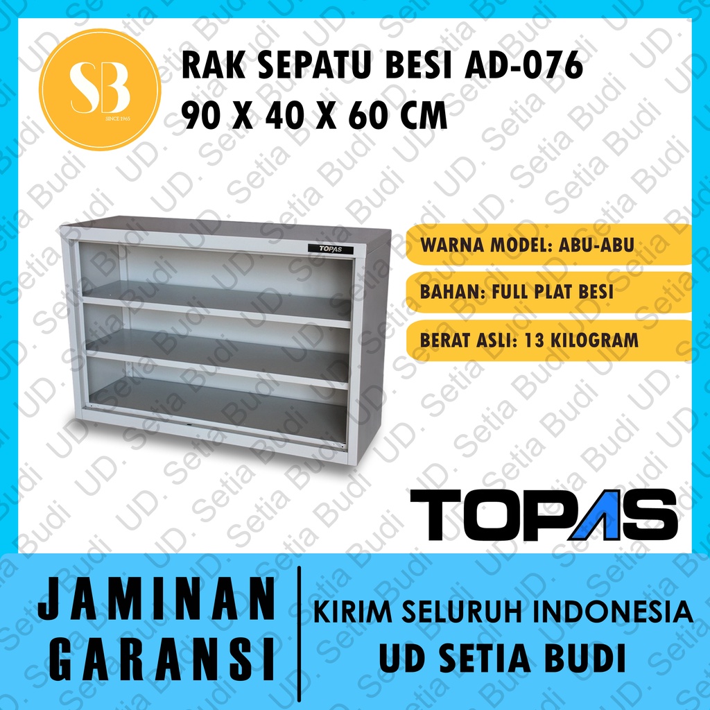 Rak Sepatu Besi TOPAS AD 076