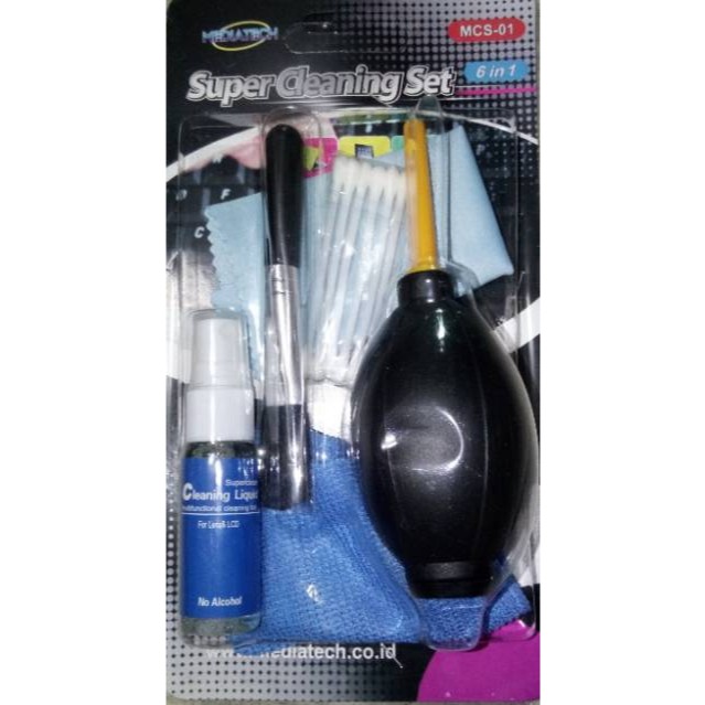 Super Cleaning Set - LCD cleaner - pembersih layar Kamera/Monitor  - 69904