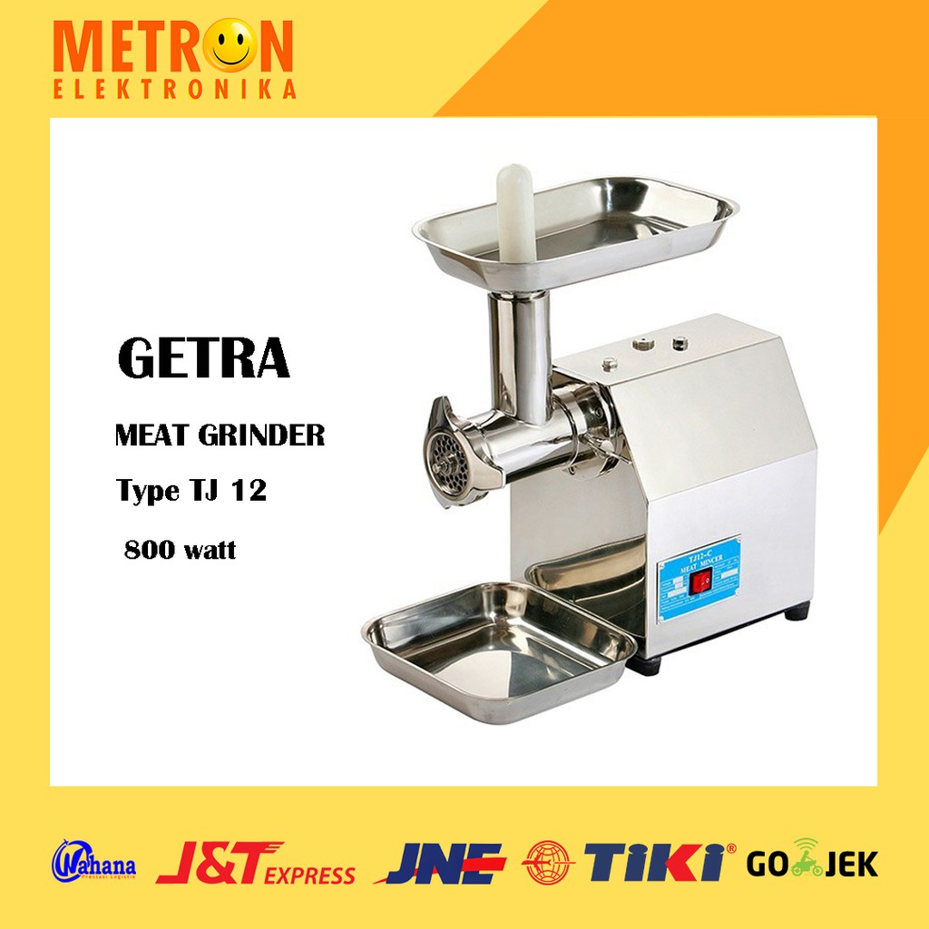 GETRA TJ 12 / MEAT GRINDER 800 WATT 120 KG PER JAM / TJ12