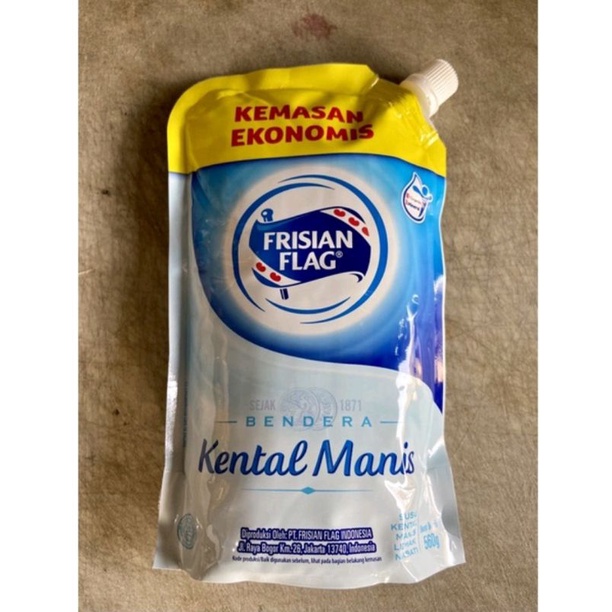 

susu kental manis FRISIAN FLAG pouch 560 GR