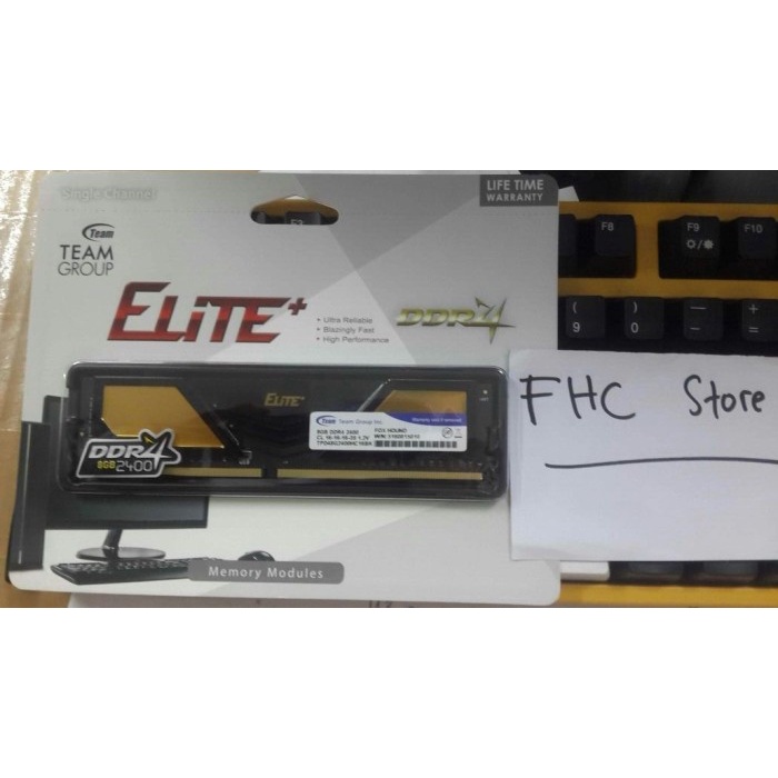 Team Elite Plus - 8GB - 2400Mhz DDR4