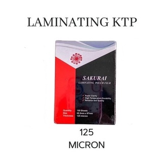 Plastik - Mika Laminating Sakurai KTP 125 Micron