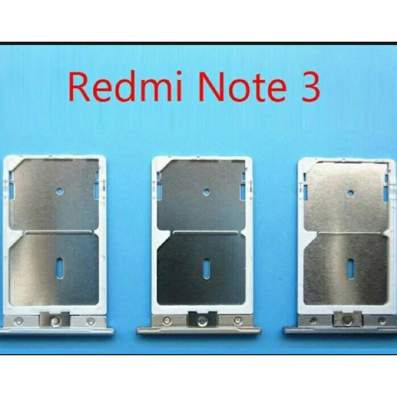 SIMTRAY SLOT SIM CARD TEMPAT SIM XIAOMI REDMI NOTE 3 ORIGINAL