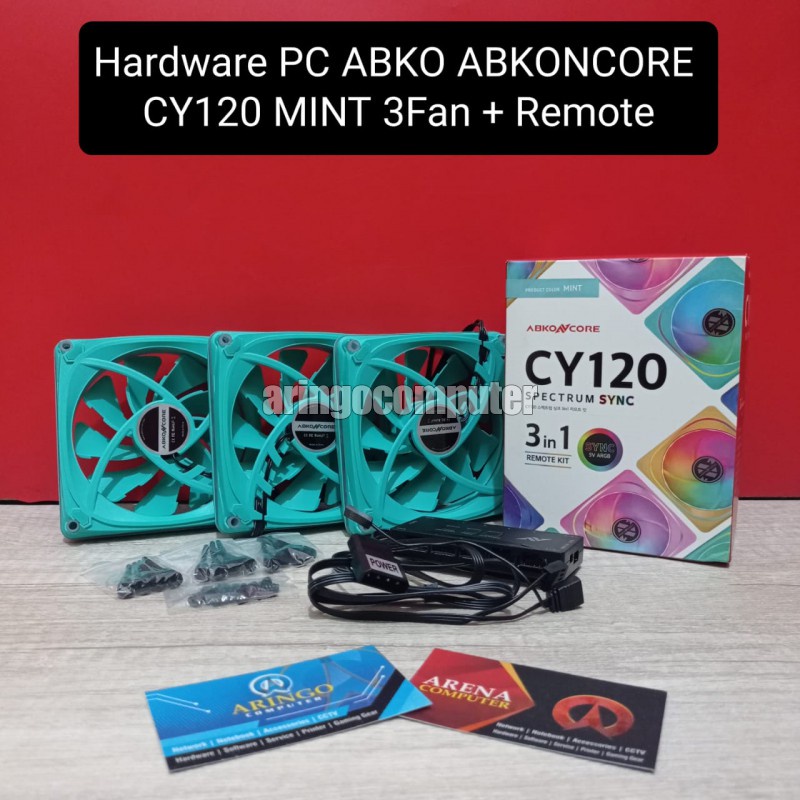 Hardware PC ABKO ABKONCORE CY120 MINT 3Fan + Remote