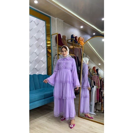 Gamis mewah import tile