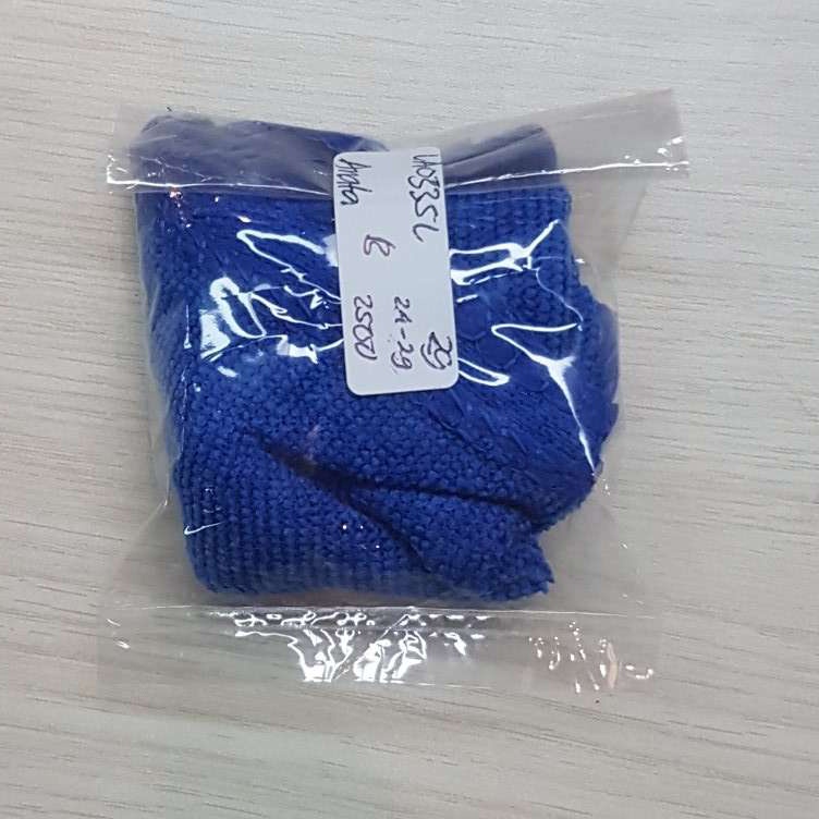 Handuk Mikrofiber Lap Pengering Mobil 22 x 24 CM - WJJD201 - Blue