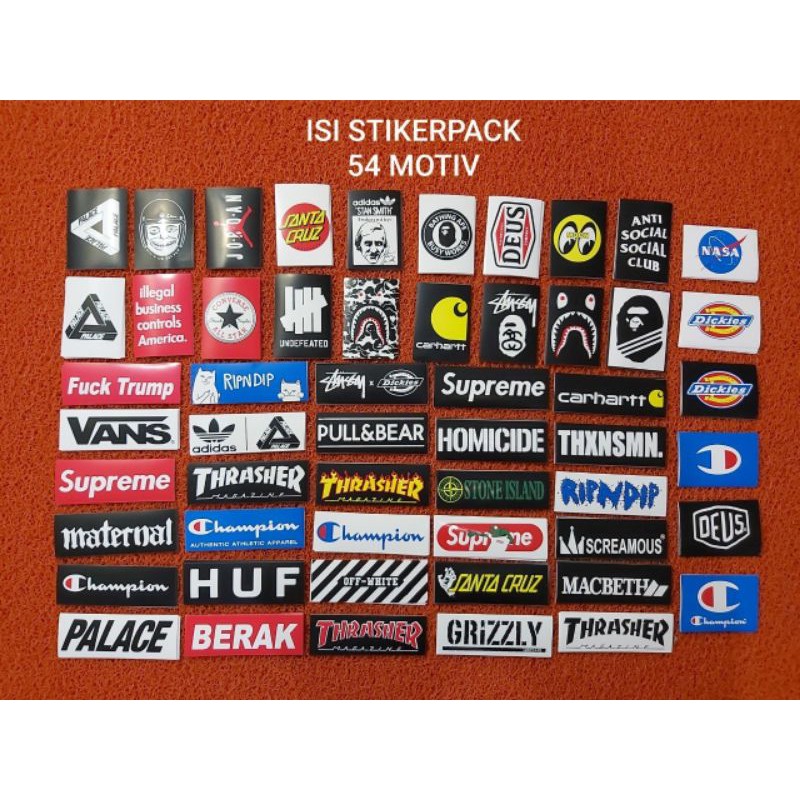 BACKPATCH BORDIR / STIKER PACK / PIN PACK PIN BUTTON SATU PAKET BEST SELLER