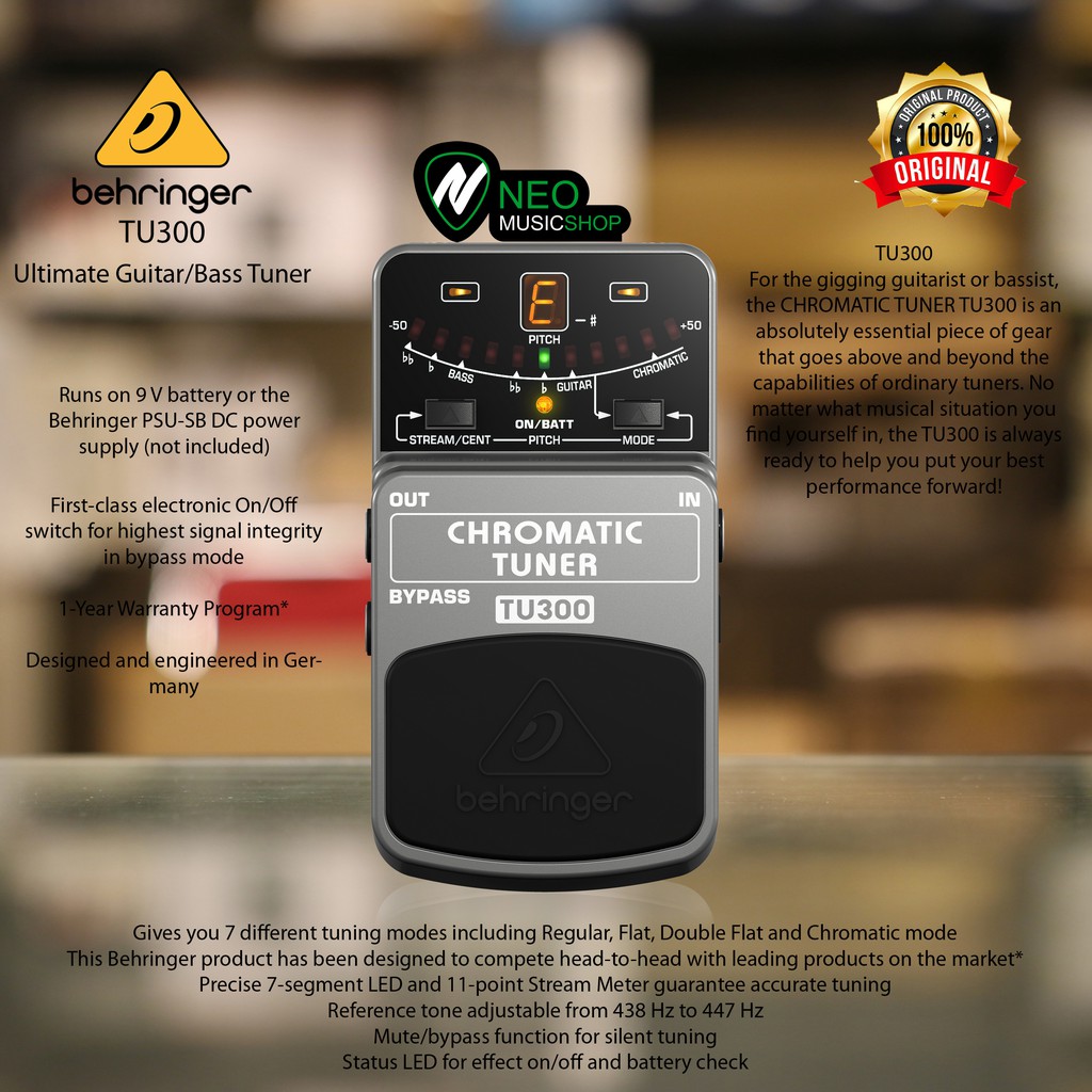 Behringer TU300 Ultimate Guitar/Bass Tuner