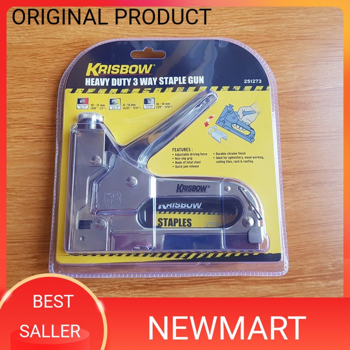 

KRISBOW STAPLER TEMBAK 3 IN 1 / STAPLES / STAPEL / STEPLER