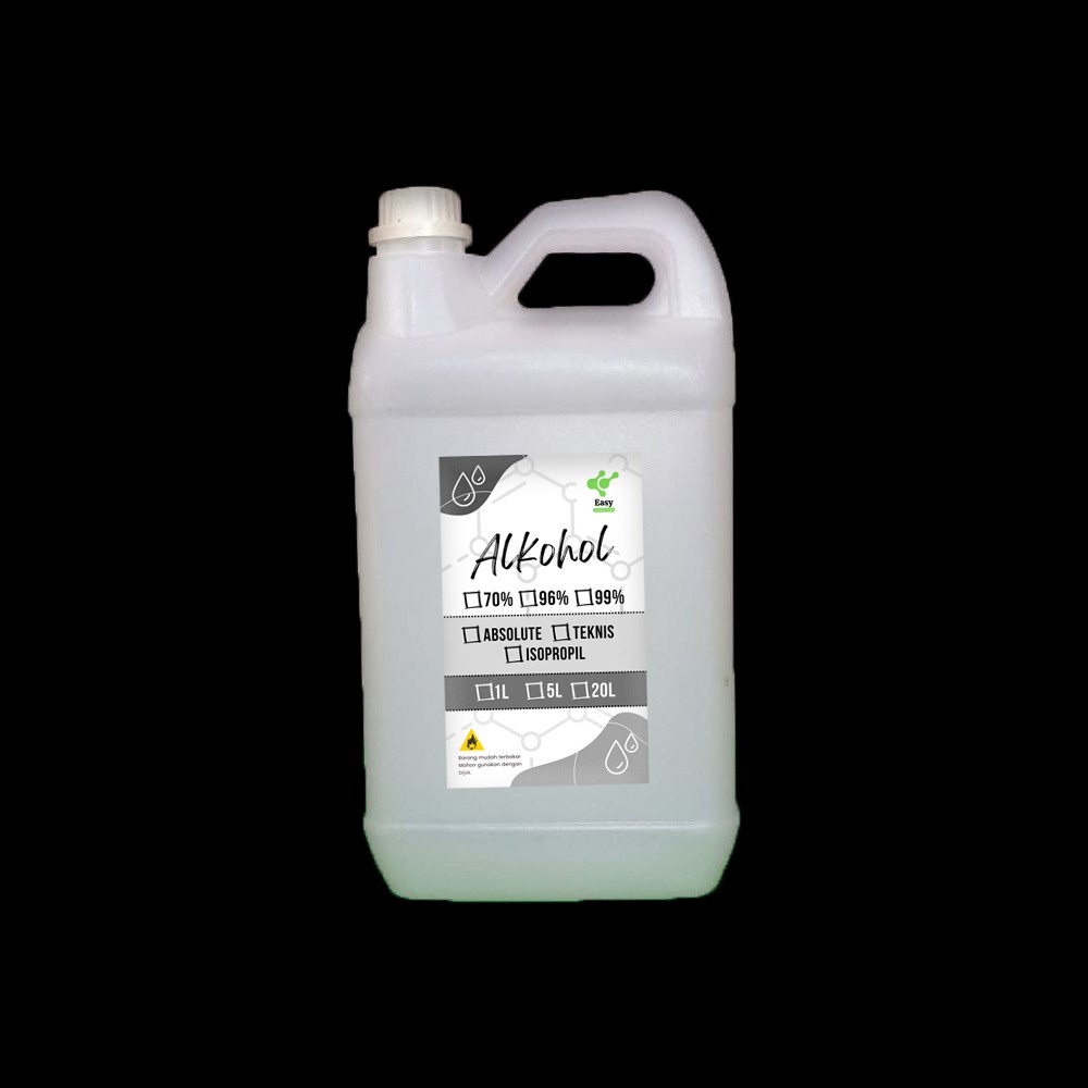 Alkohol Teknis 96% 5 Liter