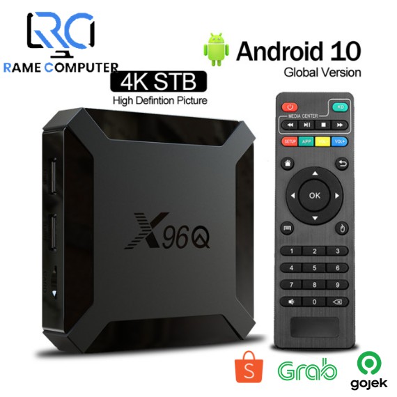 Hiplay X96Q Android 10.0 TV Box Allwinner H313 RAM 2GB 16GB - TV Box