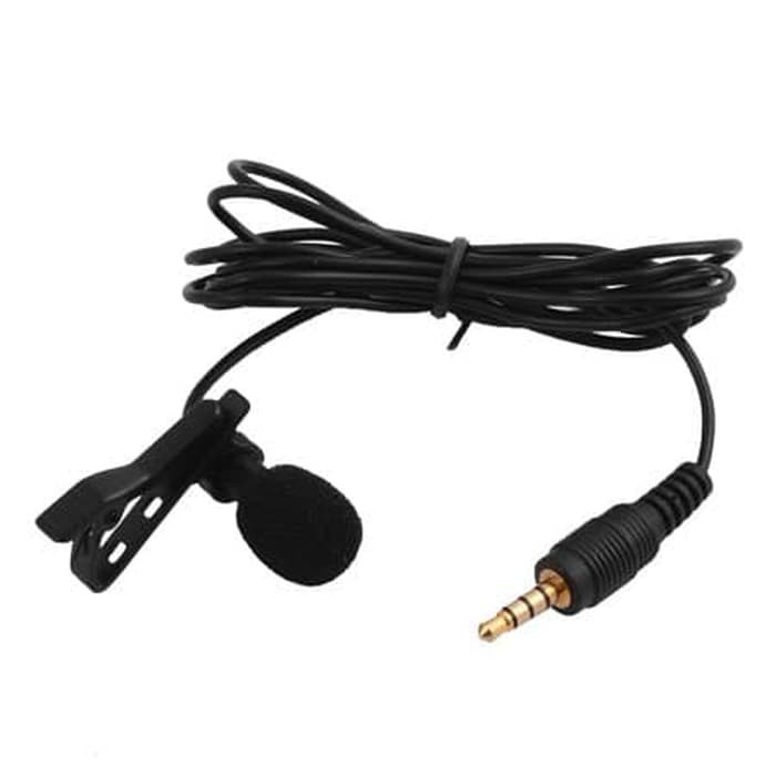 3.5mm Microphone with clip - Clip Mic - Mic Clip - Clip on Mic Grosir