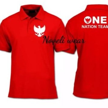 Noveli wear - Kaos polo shirt | kaos kerah pria | kaos polo distro logo bordir Garuda