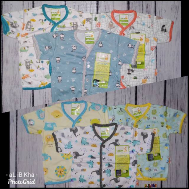  Baju  Pendek  Uk NB Velvet Junior Motif Print Shopee Indonesia