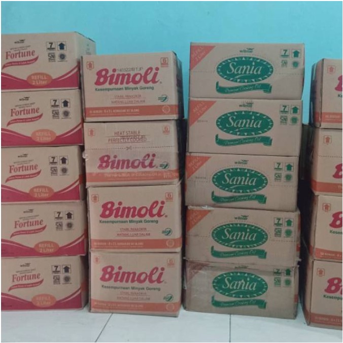 Jual Minyak Goreng Bimoli / Sania / Fortune / Tropical / Sunco / Kunci