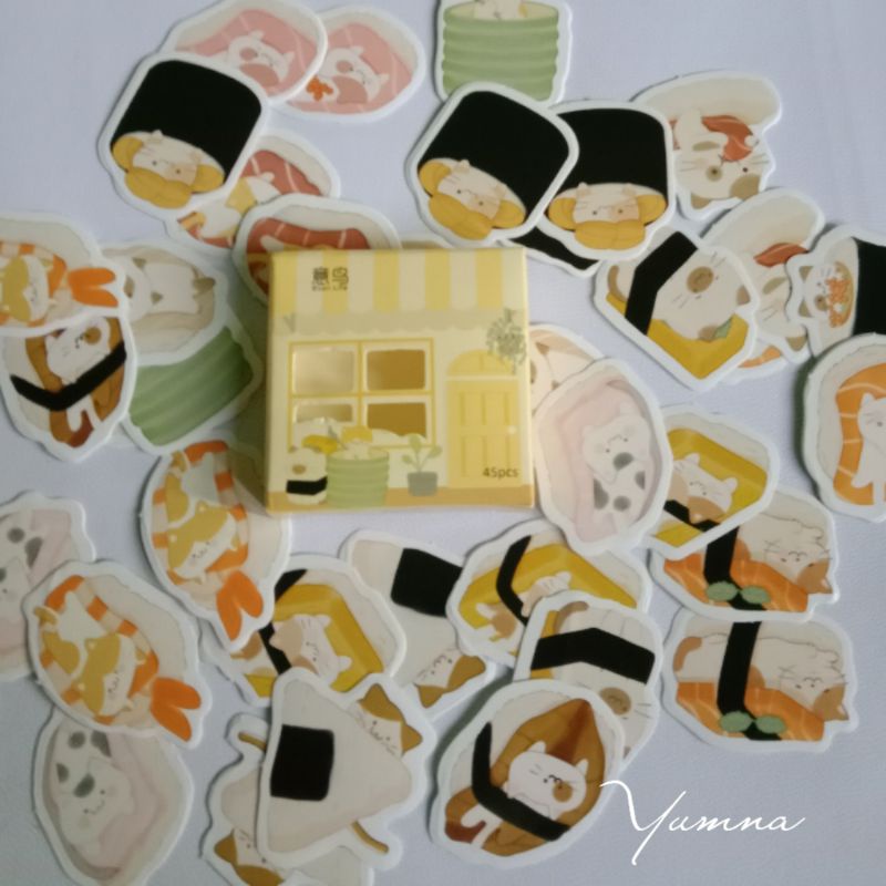 

STICKER SUSHI CAT