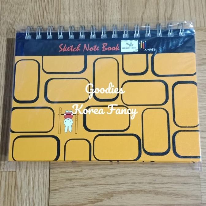 

Sketch Note Book Miffy Buku Gambar Spiral Ori Korea Ready Stock