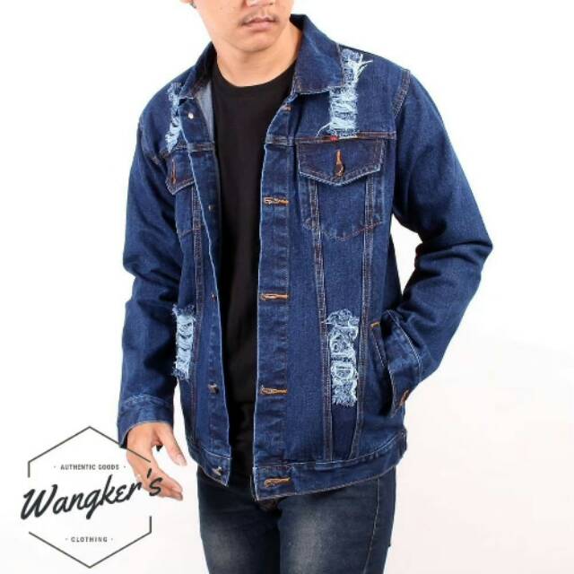 Jaket ripped jeans Wangkers