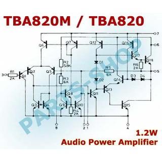 Tba820m схема усилителя