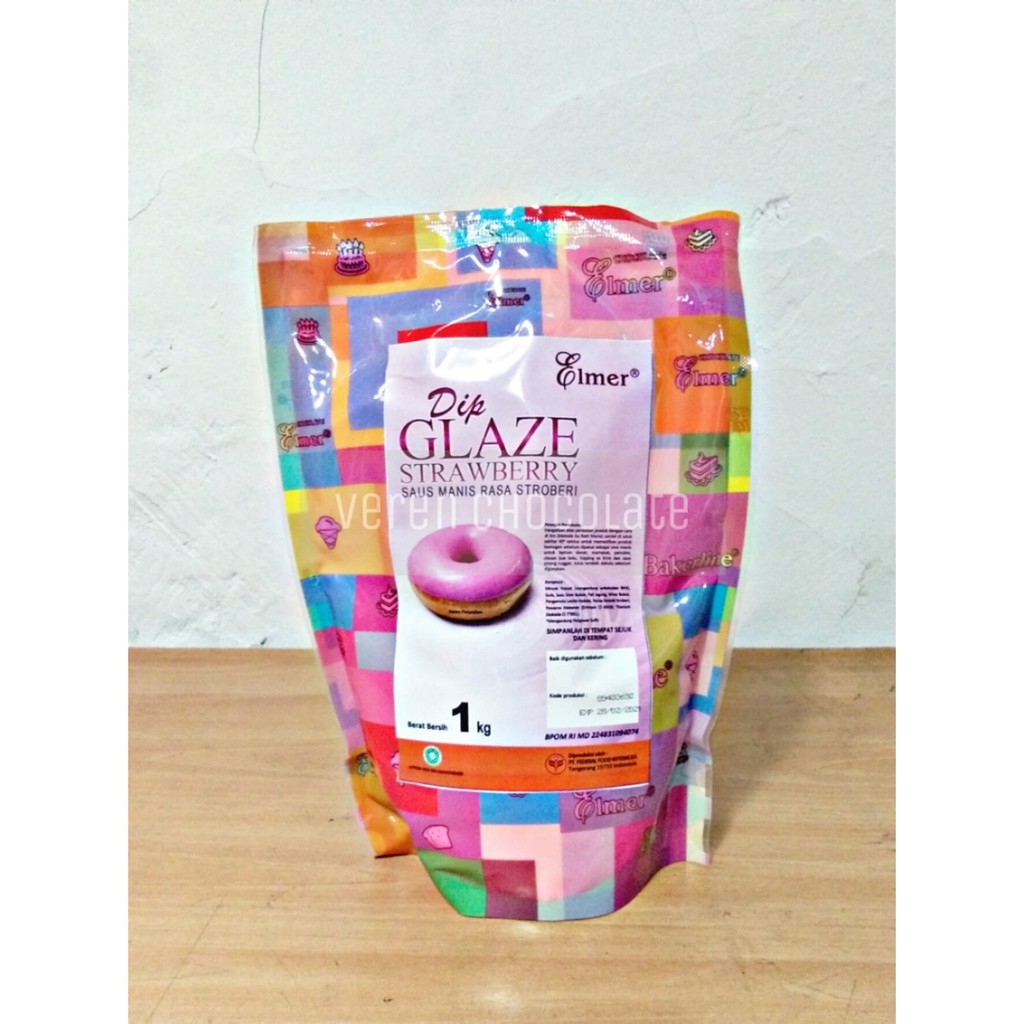 

Elmer Dip Glaze Pouch Strawberry 1kg