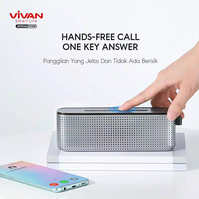 Vivan VS10 Waterproof IPX7 Ultrabass Bluetooth Speaker