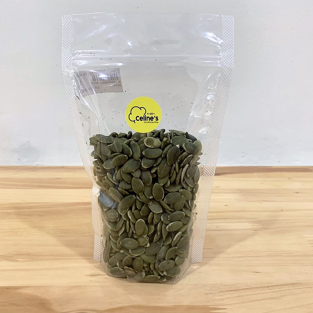 

Raw Pumpkin Seeds / Biji Labu Mentah Repack 250gr