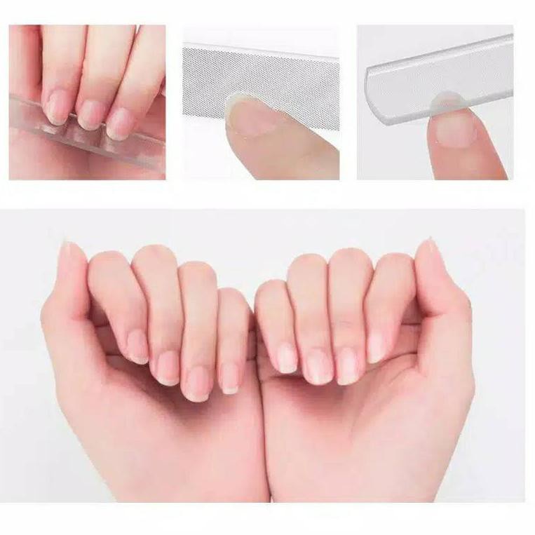 Nail Buffer 7 Sisi Kikir Pengasahan Pengilap Pengasah Asahan Kuku Manicure