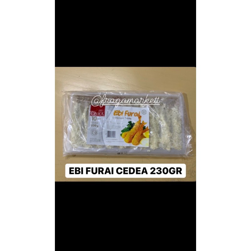 Ebi Furai Cedea 230gr (Isi 10 pcs)