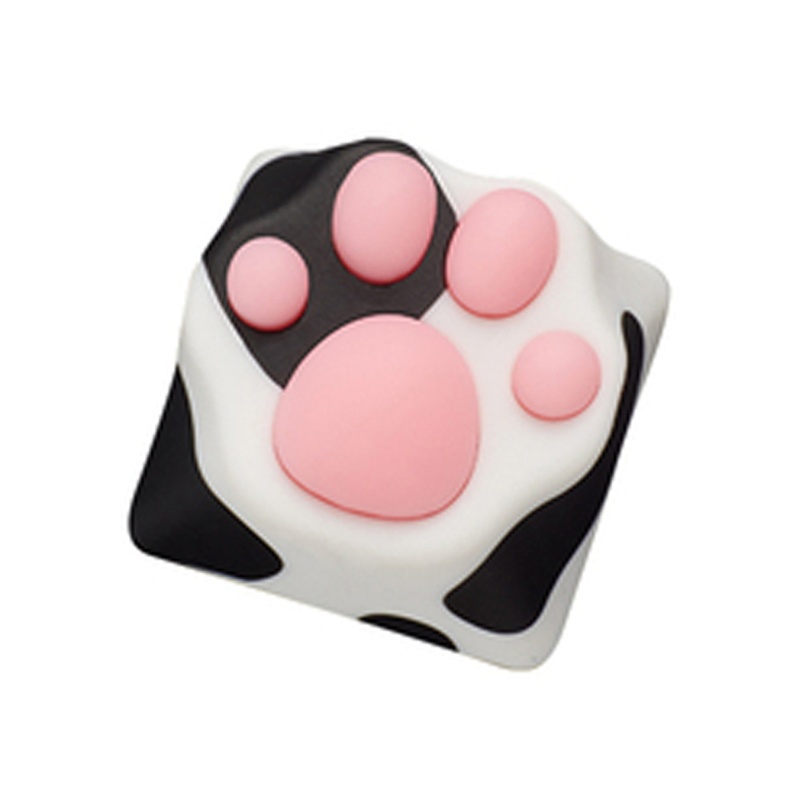 Btsg Soft Silica Artisan for Paw Custom Kartun Keycap Keycaps Untuk Cherry MX Swit