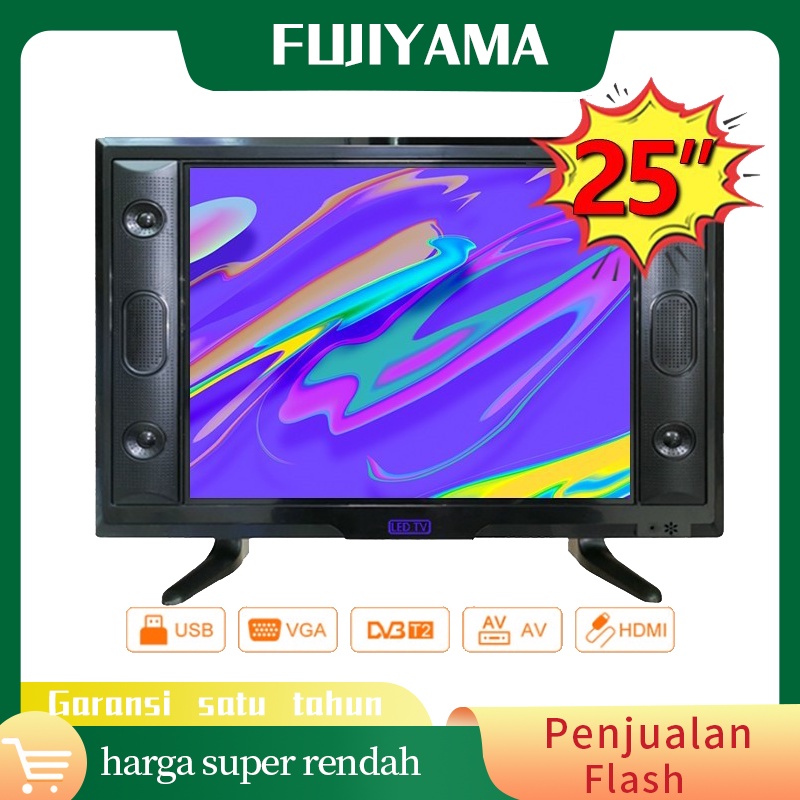 *Fujiyama*  Digital TV LED TV 25 INCH HD Ready FHD TV  Monitor Pc/Gaming/Komputer TV  Murah TV