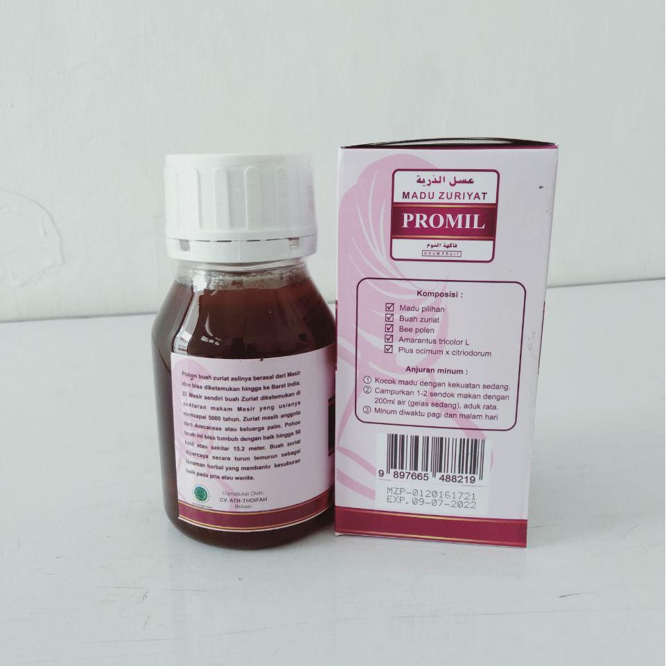 Madu Zuriat Zuriyat Promil / Madu Program Hamil Original  Murah Doumfruit  Ath-Thoifah 350gr-4